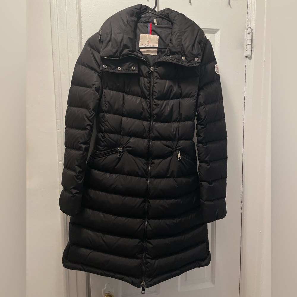 Moncler Long Hooded Puffer